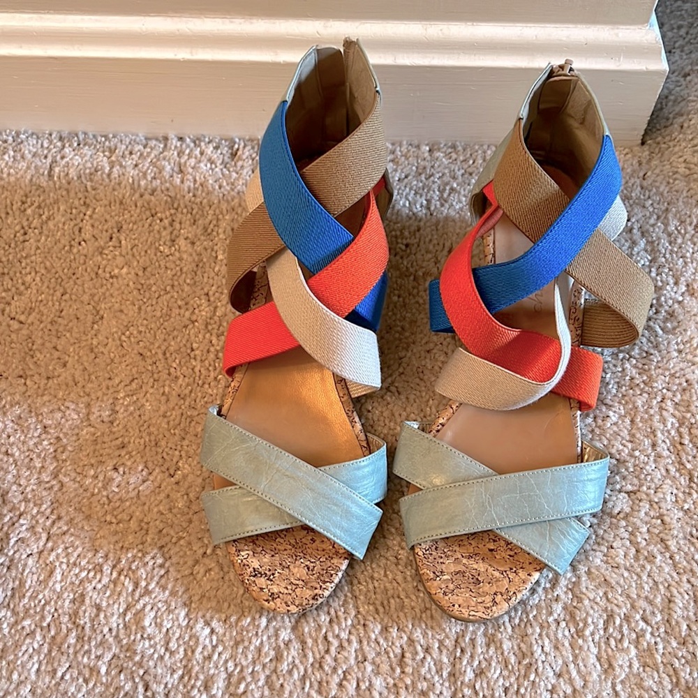 Colorful sandals
